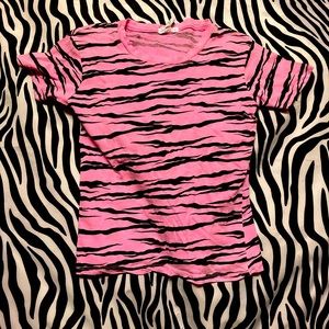 Zebra print t-shirt